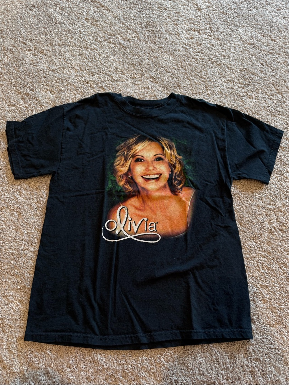 Olivia Newton-John World Tour Concert Shirt Size Large